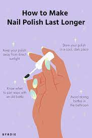 6 ways to thin out nail polish and