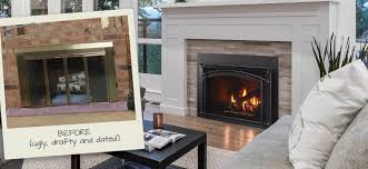 say bye bye to brass with a fireplace