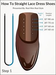 Shoelace Length Chart Dress Shoes Best Picture Of Chart