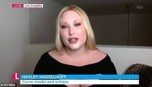 The official website of hayley amber hasselhoff. Hayley Hasselhoff Says Becoming The First Plus Size Model To Pose For Playboy Is A Great Honor The Bharat Express News
