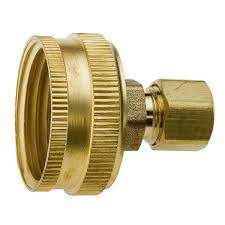 O D Compression Brass Adapter Fitting