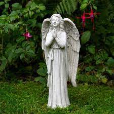Beautiful Praying Angel Garden Ornament
