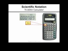 calculator ti 30xa part 1 you