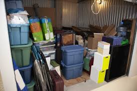 overfilled storage unit