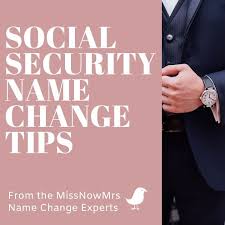 social security name change summary 5