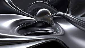 3d wallpapers black and silver