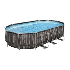above ground outdoor swimming pool set