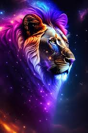 galaxy lion images free on