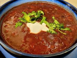 black bean and tomato soup recipe