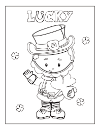 You can use our amazing online tool to color and edit the following spongebob and patrick coloring pages. Free Printable St Patrick S Day Coloring Pages Oh My Creative