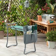 3 In 1 Folding Garden Seat With Bag For