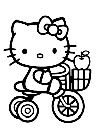 This dolphin printable coloring i hope will make your kids enjoy. Adventure Of Little Kitty And Her Friends Hello Kitty Coloring Pages Free Printables