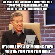 maury lie detector meme flip