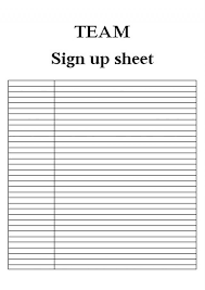 15 Blank Sign In Sheets Proposal Technology
