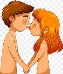 cartoon kisses png images pngwing