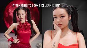 attempting jennie kim s makeup in you
