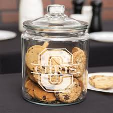 Custom Cookie Jar With Lid Personalized