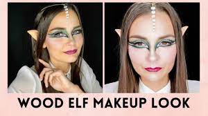 wood elf makeup look 1 tutorial