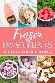 10 10 best frozen dog treat recipes