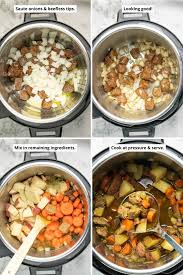 instant pot vegan beef stew includes