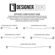 1 lite gl byp door byp doors