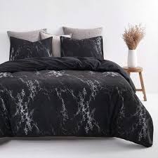 black marble comforter set marble