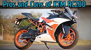 pros and cons of ktm rc200 should you