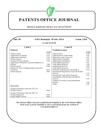 Journal 2260 Patents Office