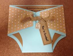 If you are planning your baby shower, pay attention to these ideas! Diaper Shaped Baby Shower Invitations Dolanpedia