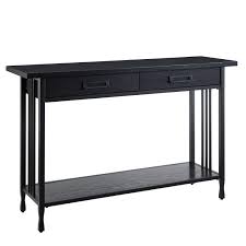 ironcraft sofa table black ǀ furniture