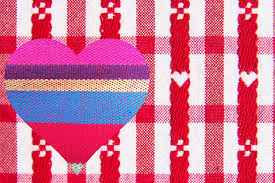 Valentine's day is about proposals, flowers, chocolates, rings, cards, red hearts, and romance. Hd Wallpaper Heart Cross Stitch Decor Valentine Colorful Valentine S Day Wallpaper Flare