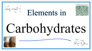 chemical elements in carbohydrates