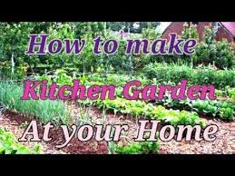 How To Make A Small Kitchen Garden At
