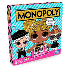Eres una fanática de estas lindas muñecas? Monopoly Junior Lol Surprise Spanish Game