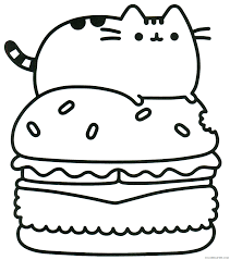 Pusheen is liked by adults and children. Pusheen Coloring Pages Cartoons 1528171659 Pusheen Cat 2 Printable 2020 5161 Coloring4free Coloring4free Com