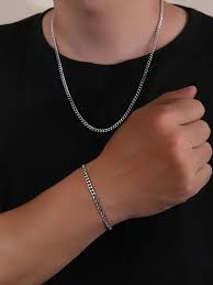 hip hop minimalist chain bracelet