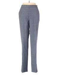 Details About Reiss Women Blue Wool Pants 8