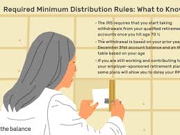 All About Required Minimum Distribution Rules Rmds