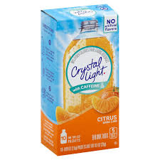 Crystal Light On The Go Energy Citrus Drink Mix Shop Mixes Flavor Enhancers At H E B