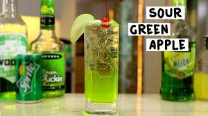Sour Green Apple - Tipsy Bartender | Recipe | Apple pucker drinks ...