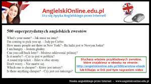 PODSTAWOWE ZDANIA i ZWROTY PO ANGIELSKU (eBook) - Praktyczne angielskie  rozmówki w PDF. - YouTube