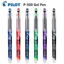 Japanese pens are known for their thoughtful design and superior quality. Pilot P 500 0 5mm Gel Pen Stationert Writing Supplies 5pcs Lot Made In Japan Gel Pens Aliexpress