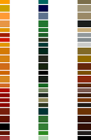 Sample Ral Color Chart Free Download