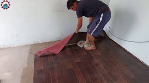 how to install pvc vinyl flooring sheet