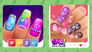 s nail salon manicure games for