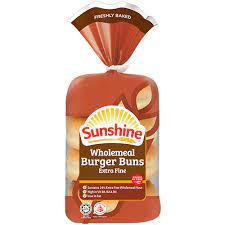 Sunshine Burger Bun gambar png