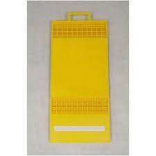 park smart yellow parking mat guide
