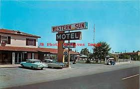 sun motel highway 81 60s cars