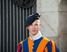 However, most people associate them with their red, yellow and blue stripped ensemble. Top Swiss Guard Vatican Uniform Facts History Secrets