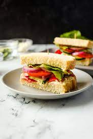 terranean veggie sandwich i heart